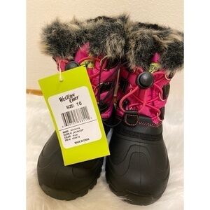 Western Chief KIDS ARCTERRA SNOW BOOT - PINK Sz 10